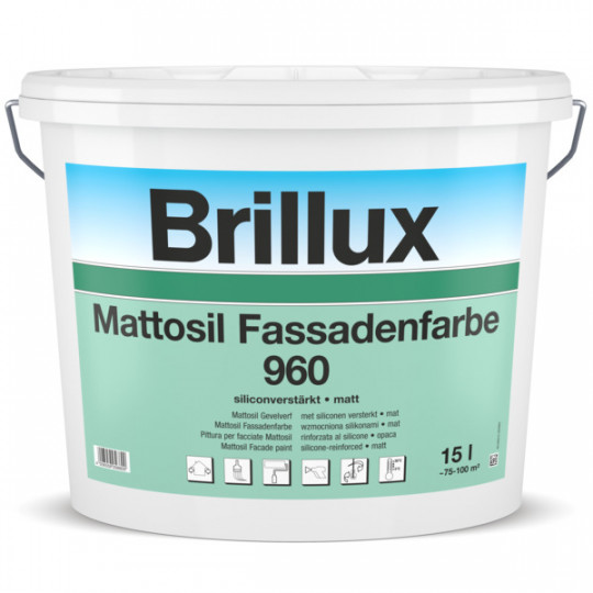 Brillux Mattosil Fassadenfarbe 960 Protect farbig