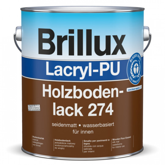 Brillux Lacryl-PU Holzbodenlack 274 Weiß