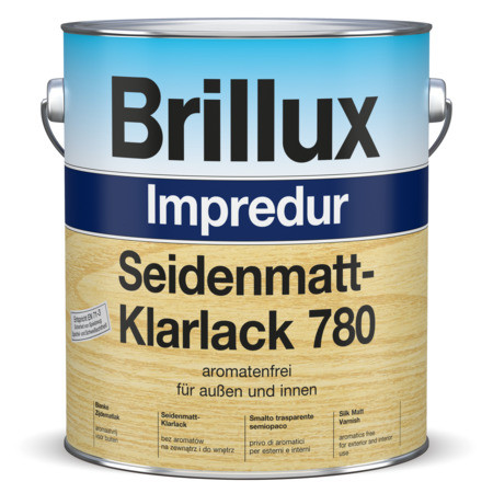 Brillux Seidenmatt-Klarlack 780 farblos - 3 L