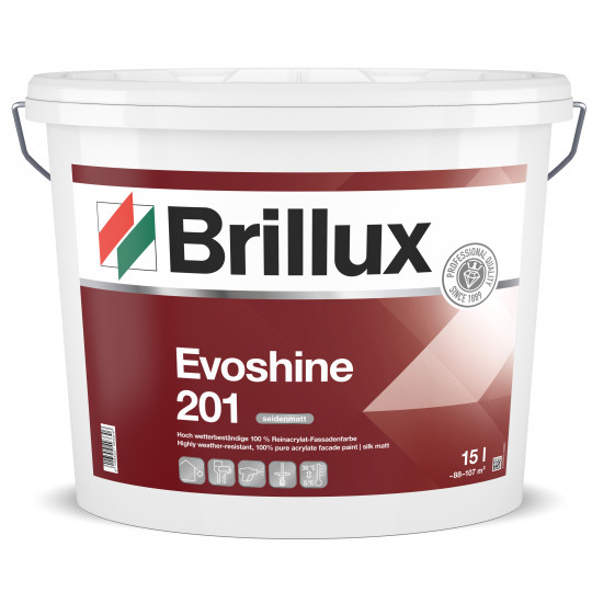 Brillux Evoshine 201 farbig
