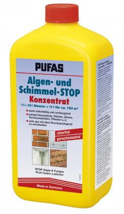 Pufas Algen- und Schimmel-STOP - Konzentrat - 1 L