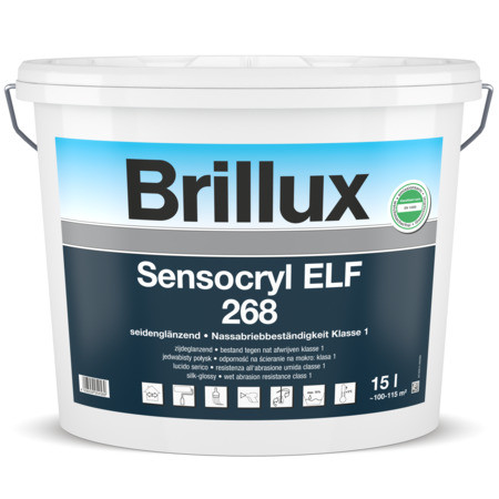 Brillux Sensocryl ELF 268 seidenglänzend farbig