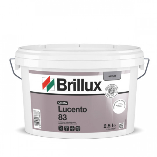 Brillux Creativ Lucento 83 - silber - 2.5 L