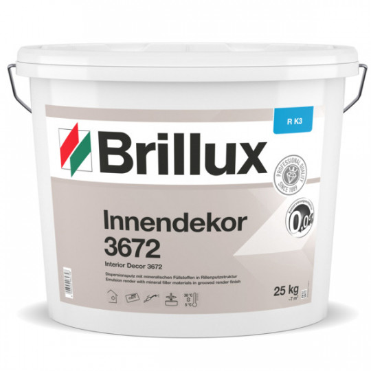 Brillux Innendekor ELF R K3 3672 25 kg weiß