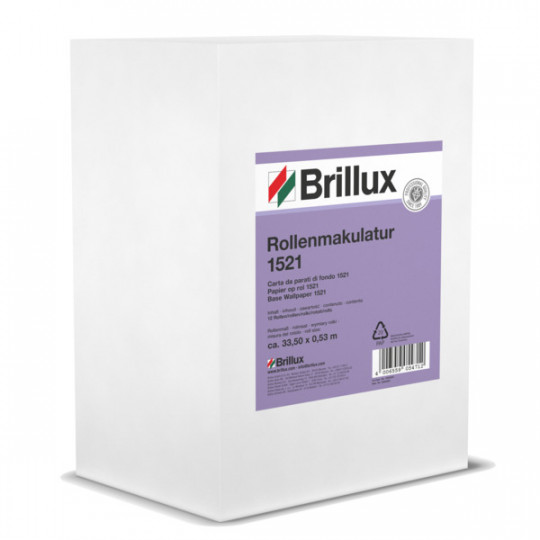 Brillux Rollenmakulatur 1521, 33.5 x 0.53 m
