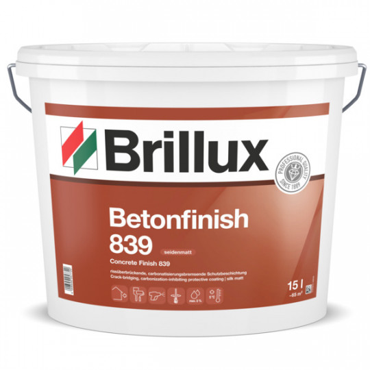 Brillux Betonfinish 839 15 L weiß