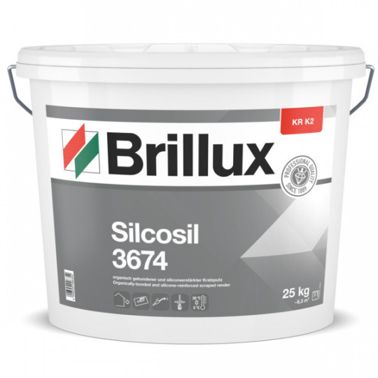Brillux Silcosil KR K2 3674 weiß 25 kg