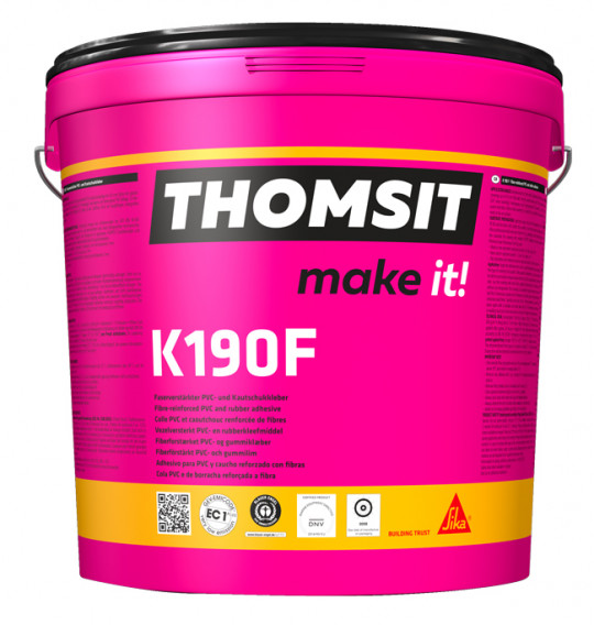 Thomsit K 190 F Faserverst. PVC- und Kautschukkleber - 13 kg