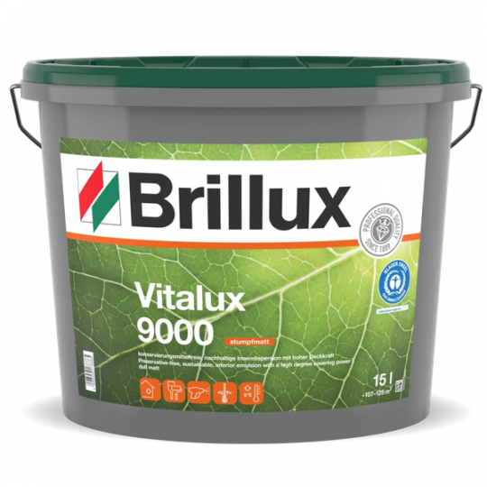 Brillux Vitalux 9000 weiss - 5 L