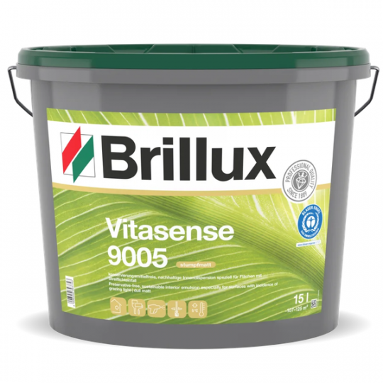 Brillux Vitasense 9005 weiß - 5 L