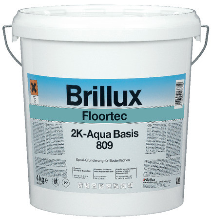 Brillux Floortec 2K-Aqua-Basis 809 farblos - 4 kg