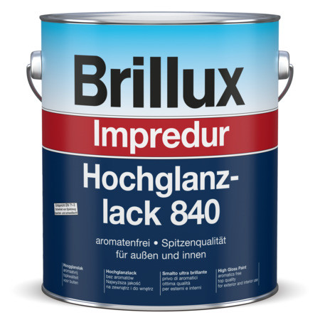 Brillux Impr. HG-Lack 840 farbig - PG 55 HBW bis 24 - 0.375L