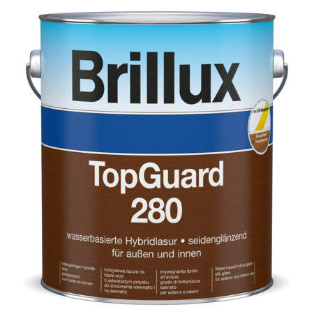 Brillux Lignodur TopGuard 280 - Graphit - 10 L