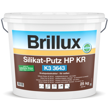 Brillux Silikat-Putz HP KR K3 3643 25kg