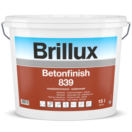 Brillux Betonfinish 839 15 L weiß