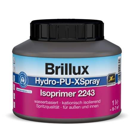 Brillux Hydro-PU-XSpray Isoprimer 2243 1L weiß