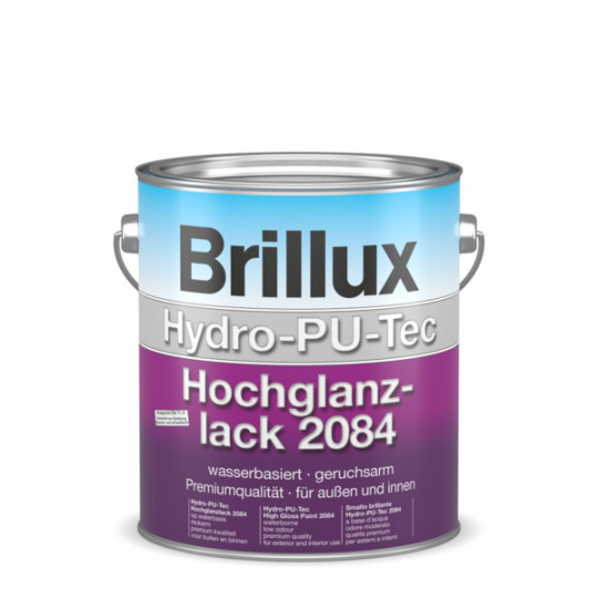 Brillux Hydro-PU-Tec Hochglanzlack 2084 weiß