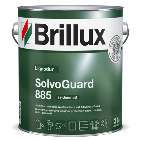 Brillux Lignodur SolvoGuard 885 weiß - 0.75 L - Protect