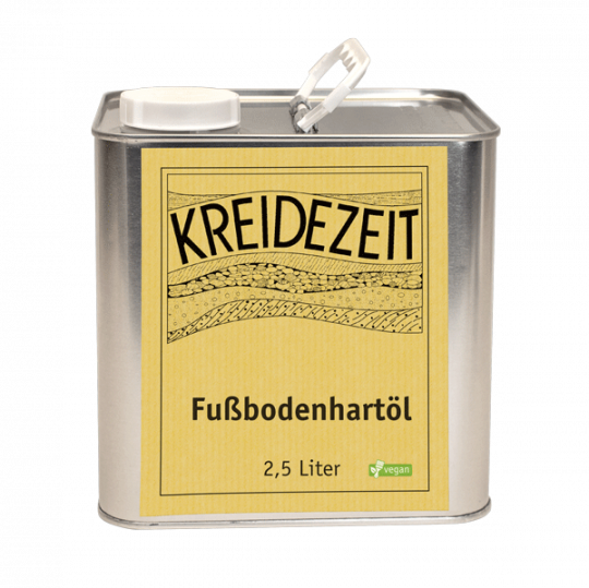 Kreidezeit Fußbodenhartöl - 2.5 L