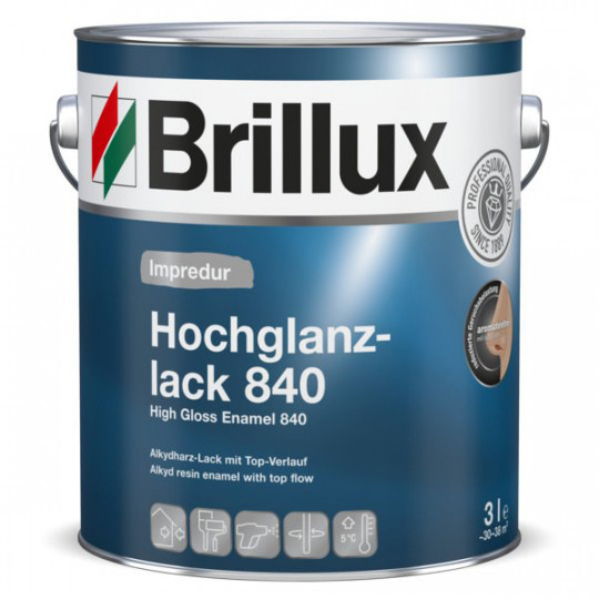 Brillux Impredur Hochglanzlack 840 farbig