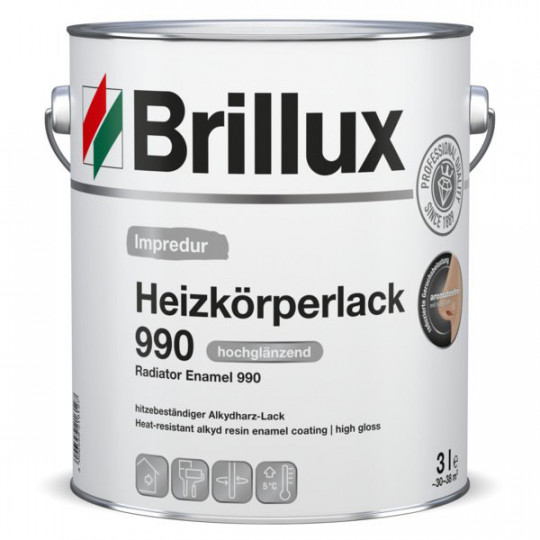 Brillux Heizkörperlack 990 weiß