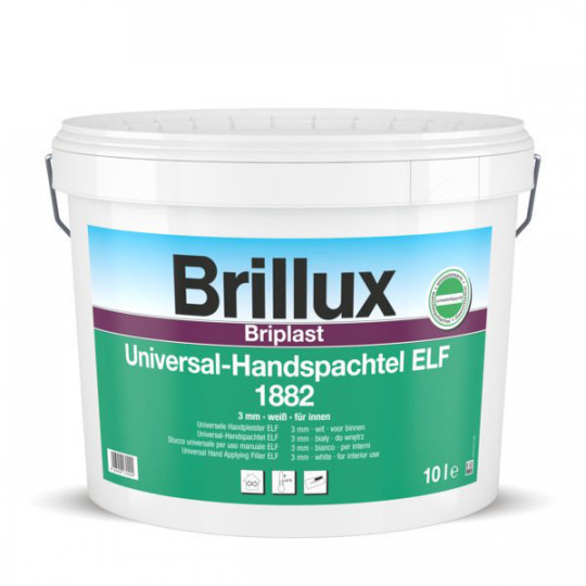 Briplast Universal-Handspachtel ELF 1882 Eimerware weiß - 10