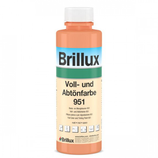 Brillux Voll- und Abtönfarbe 951 - aprikose - 0.5 L