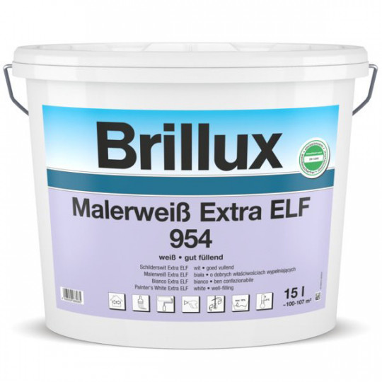 Brillux Malerweiß Extra ELF 954 weiß