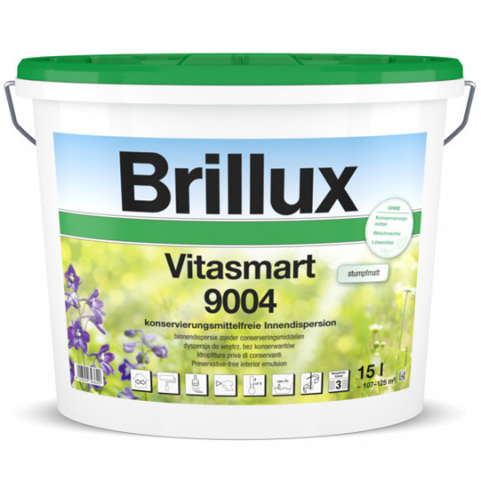 Brillux Vitasmart 9004 weiß