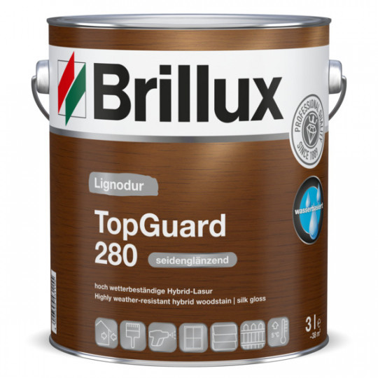 Brillux Lignodur TopGuard 280 - Kalkweiss - 3 L