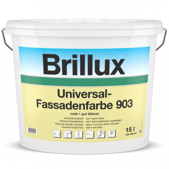 Brillux Universal-Fassadenfarbe 903 weiß