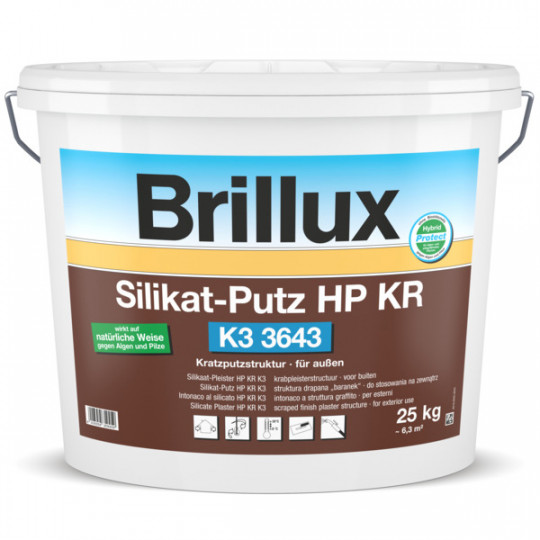 Brillux Silikat-Putz HP KR K3 3643 25kg