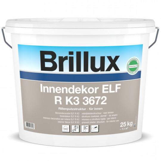 Brillux Innendekor ELF R K3 3672 25 kg weiß