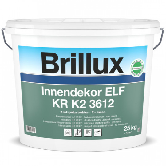 Brillux Innendekor ELF KR K2 3612 25 kg weiß