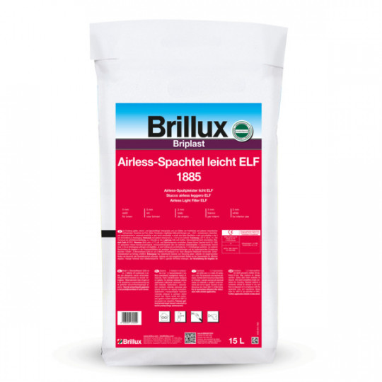Briplast Airless Spachtel Leicht ELF 1885 Sackware - 15 kg