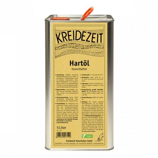 Kreidezeit Hartöl - lösemittelfrei - 5 L
