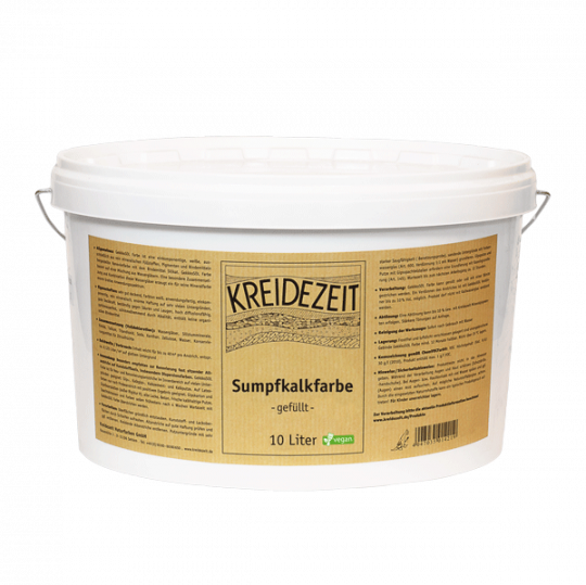 Kreidezeit Sumpfkalkfarbe - gefüllt - 10 L