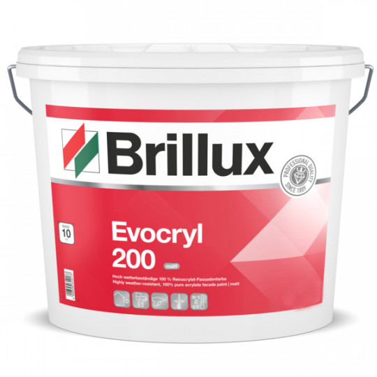 Brillux Evocryl 200 - PG 44 HBW 25 bis 64,9 - 10 L