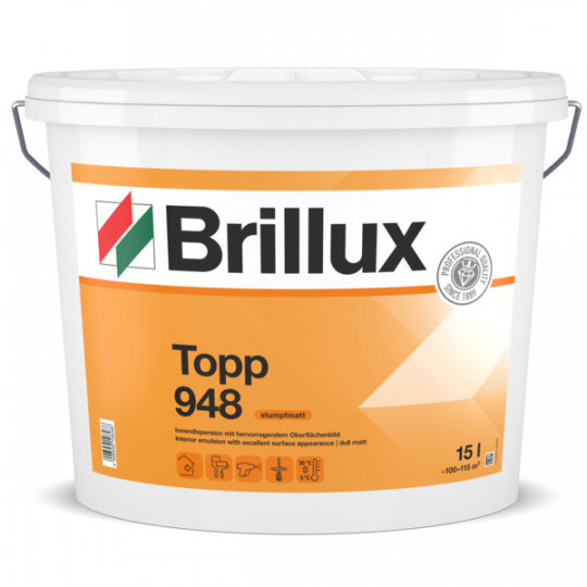 Brillux Topp ELF 948 weiß - 15 L