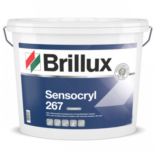 Brillux Sensocryl ELF 267 seidenmatt weiß - 15 L