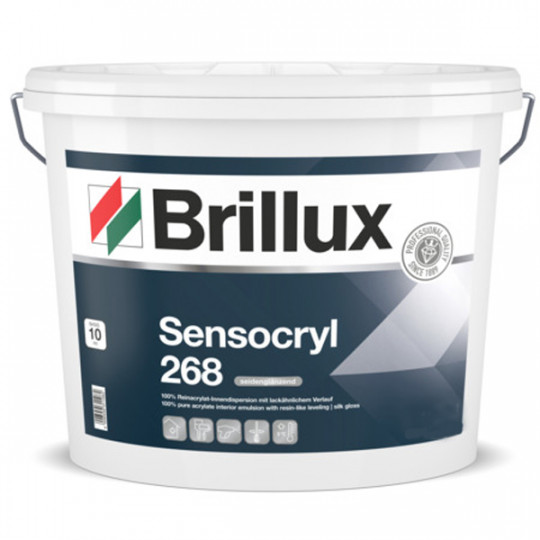 Brillux Sensocryl ELF 268 seidenglänzend weiß - 15 L