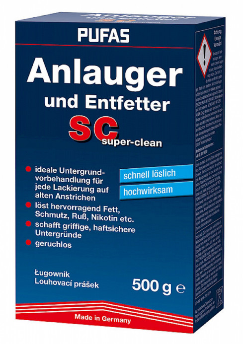 Pufas Anlauger SC  Aktivreiniger und Entfetter - 500 g