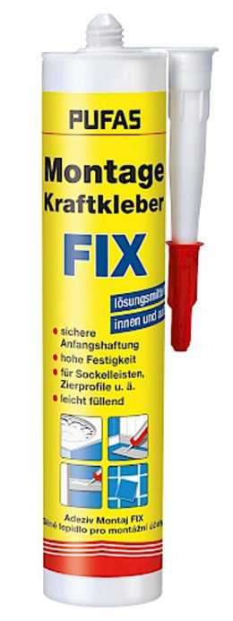Pufas Montage-Kraftkleber Fix 400g