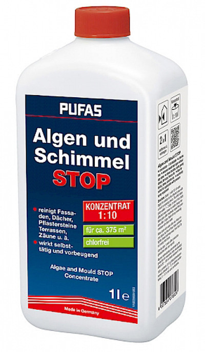 Pufas Algen- und Schimmel-STOP - Konzentrat - 1 L